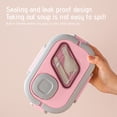 thumbnail image 4 of EGNMCR Kitchen Gadgets, Small Stainless Steel Insulated Lunch Box, Bento Box For School And Work, Outdoor Lunch Camping Portable Lunch Box, Layered, Compartmentalized Lunch Boxes （Brin lunch boxes, 4 of 7