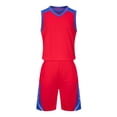 thumbnail image 1 of RXIRUCGD 2025 Vêtements d'Été pour Enfants Ensemble Décontracté à Manches Courtes et Col Rond avec Shorts Sports Respirant, 1 of 6