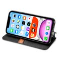 thumbnail image 2 of Case for iPhone XR Flip Cover Wallet Flip Cover Magnetic Protective - Black, 2 of 5