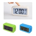 thumbnail image 3 of Graflsoa Glow-in-the-Dark Kids Alarm Clock with Music Wake-Up, Large Display, Green, Battery Not Included, 3 of 6