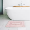 thumbnail image 2 of Mainstays Racetrack 100% Cotton Pink Bath Rug, 17" x 24", 2 of 5