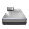 thumbnail image 1 of Meitianfacai Class A Ice Silk Cool Mat For Naked Sleeping In Summer Conditioning Mat Machine Washable Folding Mattress Cover Soft Mat, 1 of 5