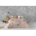 thumbnail image 2 of Gouchee Home Naive King 3-Piece Duvet Cover Set – Cactus Floral Print, Reversible Pink Cotton Bedding, 2 of 2