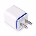 thumbnail image 4 of Usb Wall Charger Double Port Usb Wall Plug Brick Charging Box Adapter Double Usb Charger Block Usb Wall Charger with Smart Charging Cell Phone Wall Chargers for Travel Fast Charging Block, 4 of 5