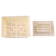 thumbnail image 2 of Plastic Tofu & Cheese Press Mold Maker Making Mold Cutter Box Case DIY Pressing Mould Tool With A Cotton Gauze (Yellow), 2 of 6
