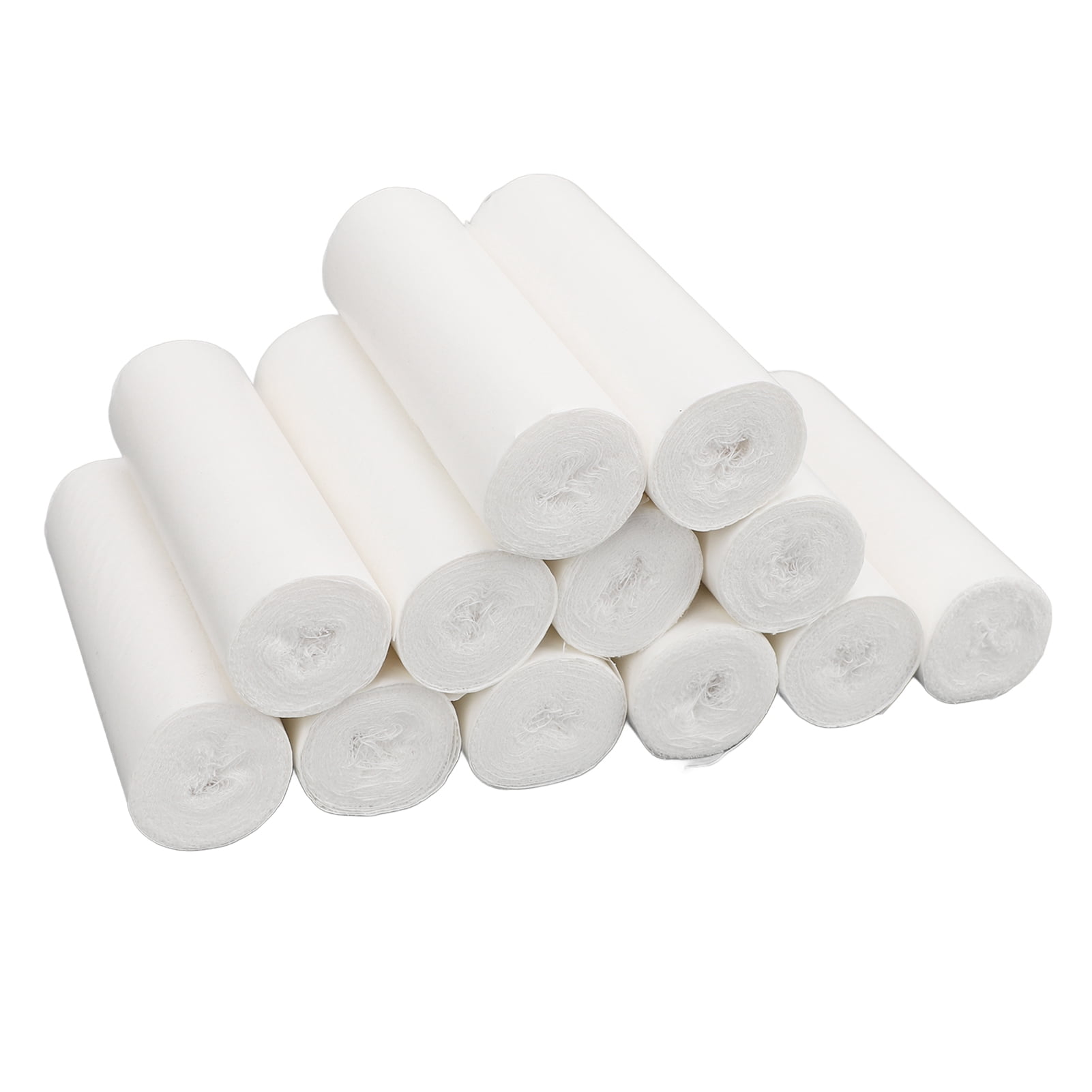 Gauze Bandage, Absorbent Stretchable Gauze Roll 12PCS Multifunctional Cotton for Home