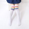 thumbnail image 1 of Dvkptbk Socks Children's Socks Cotton Colorful Student Over The Knee High Socks Fashion All-match Clothes on Clearance, 1 of 1