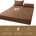 thumbnail image 3 of YAOMOBB Water-resistant Mattress Protector Waterproof Breathable Mattress Protector Soft Elastic Band slip Full Coverage Children Elderly Mattress Pad Protective, 3 of 7