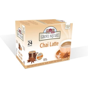 Grove Square Chai Latte Pochettes à thé à service unique 48 Nombre