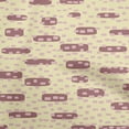 thumbnail image 1 of oneOone Velvet Beige Fabric Geometric Rounded Rectangle Quilting Supplies Print Sewing Fabric By The Yard 58 Inch Wide, 1 of 4