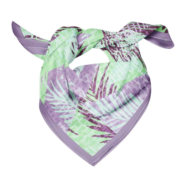 Bimba Cotton Voile Rectangular Printed Scarf Women Wrap Bandanas-40 x 40 Inches