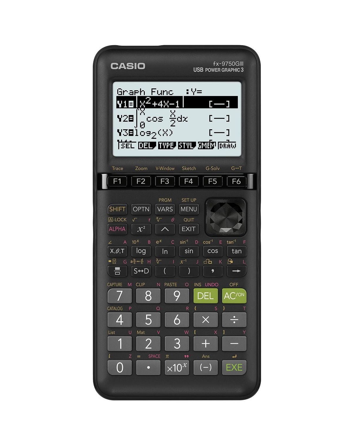 CASIO, FX-9750GIII graphing calculator