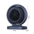 thumbnail image 3 of Heater Fan , Circulation Heating Fan, Overheat Protection Small Floor For Home Household Dark Desktop Hot Fan Small Heater Heater Small Sun, 3 of 9