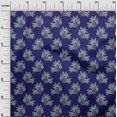 thumbnail image 2 of oneOone Silk Tabby Fabric Leaves & Floral Block Decor Fabric Printed BTY 42 Inch Wide, 2 of 4
