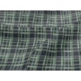 thumbnail image 4 of oneOone Viscose Jersey Fabric Check Kasuri Printed Craft Fabric BTY 60 Inch Wide, 4 of 5