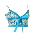 thumbnail image 4 of Camisole Moulante en Dentelle Velours pour Femmes à Fines Bretelles, 4 of 6