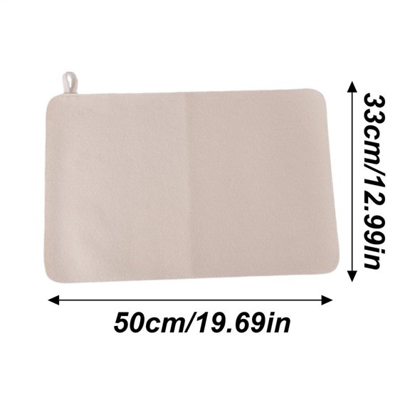 Sauna Mat for Inside Sauna – 2X Felt Seat Covers, Heat-Resistant & Water-Absorbent, Bench Protector for Steam Room (White)