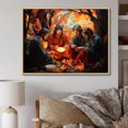 thumbnail image 1 of Designart Christianity framed wall art decor, Christianity framed wall Art, Supper Christianity Last framed wall art , Extra large Traditional Natural framed wall art, Natural brown color Frame, 1 of 5