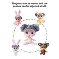 thumbnail image 4 of Yellow Mini Soft Baby Doll With Clothes Set 3.5 Inch Realistic Look Doll Toy For Kids 3.9X2 Inches Washable Pvc Material Cute Small Doll, 4 of 6