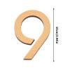 thumbnail image 3 of Tumotour 7CM Acrylic Number Plates For Elegant And Stylish Decor, 3 of 3