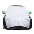 thumbnail image 3 of Universal Windshield Cover for Cars SUVs and Trucks | Winter Snow Protection and Summer Sun Shade | All Season Car Windshield Protector with Anti-Theft Straps | Easy to Install and Store, 3 of 9