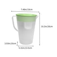 thumbnail image 3 of XYAIYT Large Capacity 0.53 gal Water Cooler Dispenser for Home Cold Brew Tea Beverage With Heat Resistance and Effortless Filtering for Gatherings and Outdoor Use, 3 of 6