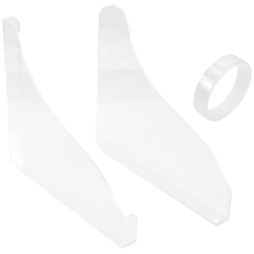 2 Pcs Pare-Éclaboussures en Acrylique pour Baignoire et Douche, Garde-Éclaboussures pour Salle de Bain et Baignoire