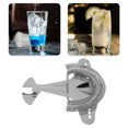 thumbnail image 1 of Passoire à Bar, Passoire à Cocktail en Acier Inoxydable avec Ressort Flexible, 5,5 X 5 X 2 Po, Avion de Chasse, 1 of 8