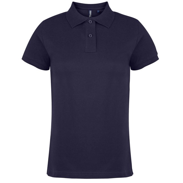 Asquith & Fox Polo Uni à Manches Courtes pour Femmes