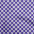 thumbnail image 1 of oneOone Velvet Blue Fabric Gingham Check Sewing Craft Projects Fabric Prints By Yard 58 Inch Wide, 1 of 4