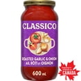 thumbnail image 1 of Classico Roasted Garlic & Onion Pasta Sauce, 600 mL Jar, 1 of 14