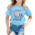 thumbnail image 1 of TZEWGL Chemise Mignonne pour Tout-Petit Imprimé Graphique Col Rond Manches Courtes pour Nouveau-Nés Taille 3-4T, 1 of 4