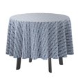 thumbnail image 1 of Vargottam Indoor/OutdoorRoundTablecloth 58 InchRoundTablecloth Waterproof PatioTableCloths- Spring/SummerTableCovers for Backyard CircularTable/BBQs/Picnic -Royal Blue, 1 of 8