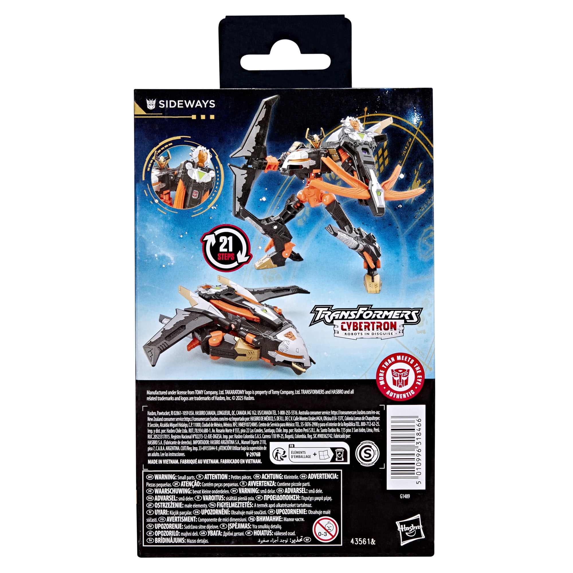 Figurine articulée Transformers Age of the Primes Deluxe Class Transformers : Cybertron Sideways