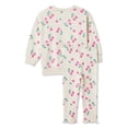 thumbnail image 2 of George Baby Girls' Two Piece Lounge Set, 2 of 2