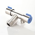 thumbnail image 3 of MasteelfCA Bathroom Washing Machine Faucet Double Handle Stainless Steel Cold Water Faucet, 3 of 8