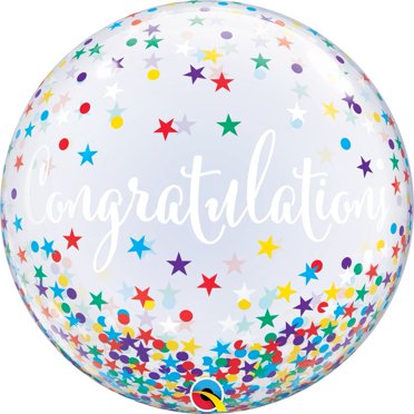 Ballon en Feuille de Félicitations Superior-Float - Décor Parfait pour un Bonheur Festif