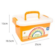 TFixol WQ9177-2 Kids Pretend Play Kitchen Set with 38-Piece Accessories, Storage Box, and Realistic Cooking Tools for Boys & Girls Aged 3+