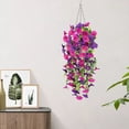 thumbnail image 4 of JilgTeok 5 Packs Simulated Roses Artificial Flower Plastic Wrapping Plants Fake Flowers Vines for Home Garden Porch Yard Living Room Ceiling Spring Decoration Clearance, 4 of 8