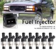 thumbnail image 1 of 8 Pcs Injecteur de Carburant 17109596 Compatible avec Chevrolet Compatible avec GMC 7.4L V8 1996-2000 83211150, 1 of 15