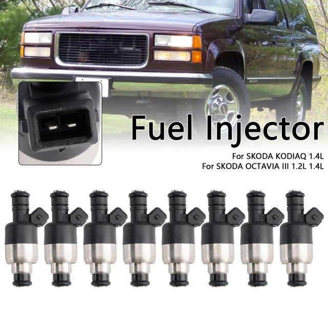 8 Pcs Injecteur de Carburant 17109596 Compatible avec Chevrolet Compatible avec GMC 7.4L V8 1996-2000 83211150