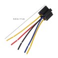 thumbnail image 2 of 5Pcs Prise de Relais Support de Base Auto Mini Relais 12V 40A Relais Universel pour Voiture Automatique, 2 of 7