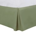 thumbnail image 1 of Unique Bargains Brushed Pleated Bed Skirt Durable Classic Tailored  Dust Ruffled Solid 16 Inch Drop, 1 of 8