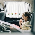 thumbnail image 2 of Lksixu Car Accessories Car Curtain Shading Curtain Cloth Art Car Sunscreen Heat Insulation Shading Curtain Cute Car Interior Accessories Universal Car Interior Accessory, 2 of 8