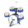 thumbnail image 1 of Mini Drum Set For Kids 3+ Years Old 5 Piece Children Musical Instrument With Cymbal And Sticks Percussion Toy, 1 of 9