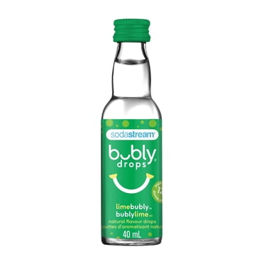SodaStream bubly Lime Drink Mix Drops