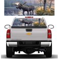 thumbnail image 2 of Moose Rear Window Graphic Decal Sticker Car Truck SUV Van Forest Animals 165*56CM, 2 of 7