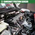 thumbnail image 2 of Unique Bargains Engine Camshaft Position Sensor Cam Position Sensor for Hyundai Santa Fe  13-18 ABS Metal No.393183C510, 2 of 7