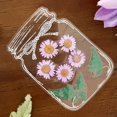thumbnail image 3 of 20pcs/set Creative PET Transparent Glass Bottle Dry Flower Bookmark DIY Stickers Handmade Plants Specimen Bookmark DIY Materials PLX, 3 of 6