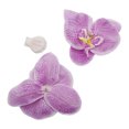 thumbnail image 1 of keepw 50pcs Silk Easy To Clean Artificial Orchid Petals For Maintenance Eco-friendly Low Maintenance light purple 1Set, 1 of 6
